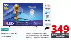 Hisense - 55E79Q Smart Tv Qled 55" 4K