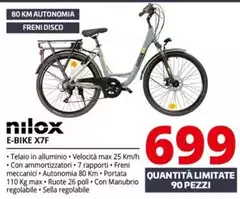 Nilox - E-Bike X7F Nilox - E-Bike X7F