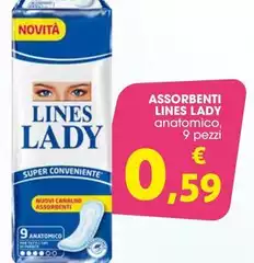 Lines - Assorbenti Lady Lines - Assorbenti Lady