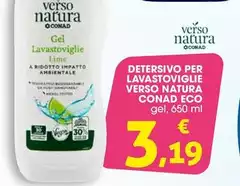 Detersivo Per Lavastoviglie Verso Natura Eco