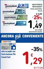 Mentadent - Dentifricio