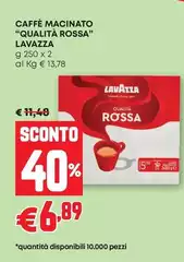Lavazza - Caffè Macinato "Qualità Rossa" Lavazza - Caffè Macinato "Qualità Rossa"