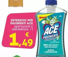 Ace - Detersivo Per Pavimenti