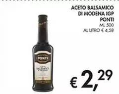 Ponti - Aceto Balsamico Di Modena IGP