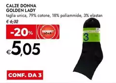 Golden Lady - Calze Donna