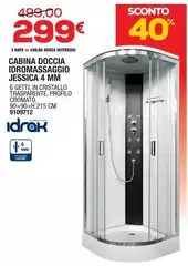 Idrak - Cabina Doccia Idromasaggio Jessica Idrak - Cabina Doccia Idromasaggio Jessica