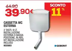 Geberit - Cassetta WC Esterna Geberit - Cassetta WC Esterna