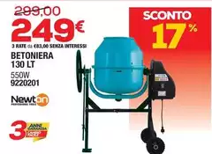 Newton - Betoniera Newton - Betoniera