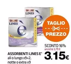 Lines - Assorbenti E'