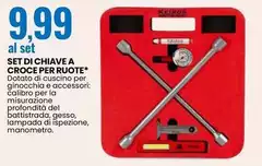 Croce - Set Di Chiave A Per Ruote Croce - Set Di Chiave A Per Ruote