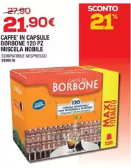 Caffe Borbone - Caffe' In Capsule Miscela Nobile