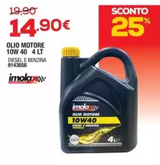 Imolax - Olio Motore 10W 40 Diesel E Benzina