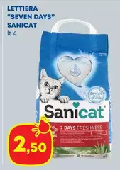 Seven - Lettiera "seven Days"