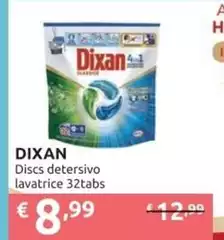 Dixan - Discs Detersivo Lavatrice 32 Tabs Dixan - Discs Detersivo Lavatrice 32 Tabs