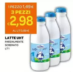 Latte Uht Parzialmente Scremato Latte Uht Parzialmente Scremato