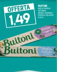 Buitoni - Pasta Fresca Rotonda Brisee Leggera