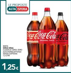 Coca Cola - Bibita Classica/ Zero/ Zero Zuccheri Caffeina/ Senza Caffeina