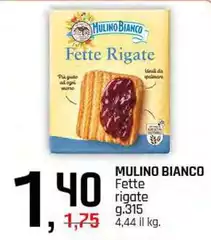Mulino Bianco - Fette Rigate