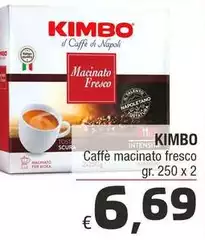 Kimbo - Caffè Macinato Fresco Kimbo - Caffè Macinato Fresco