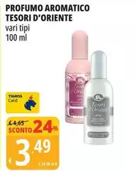 Tesori d’oriente - Profumo Aromatico