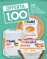 Cuki - Vaschetta In Alluminio Senza Coperchio