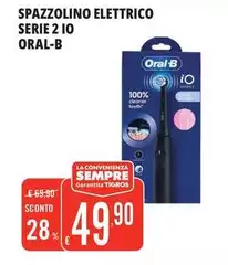 Oral b - Spazzolino Elettrico Serie 2 Io Oral b - Spazzolino Elettrico Serie 2 Io