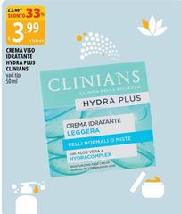 Clinians - Crema Viso Idratante Hydra Plus