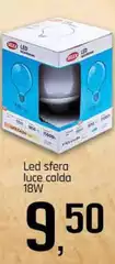 Sfera - Led Luce Calda Sfera - Led Luce Calda