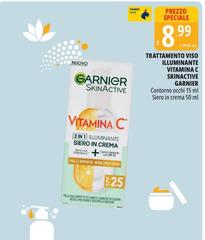 Garnier - Trattamento Viso Illuminante Vitamina C Skinactive