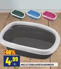 Noe -  Lettiera Aperta 58x39x17h