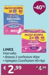 Lines - Intervallo Disteso 2 Confezioni 40 Pz