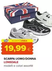 Lonsdale - Scarpa Uomo/Donna