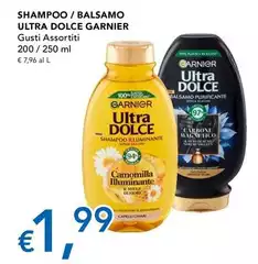 Garnier - Shampoo/Balsamo Ultra Dolce