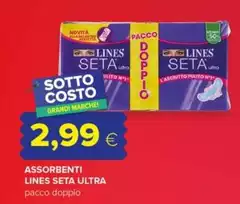 Lines - Assorbenti Seta Ultra