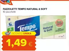 Tempo - Fazzoletti Natural & Soft