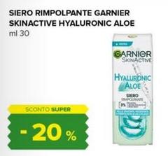 Garnier - Siero Rimpolpante Skinactive Hyaluronic Aloe