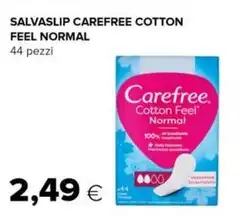Carefree - Salvaslip Cotton Feel Normal