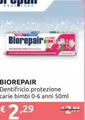 Biorepair - Dentifricio Protezione Carie Bimbi 0-6 Anni