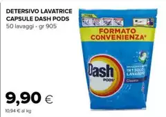 Dash - Detersivo Lavatrice Capsule Pods