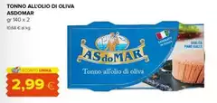 Asdomar - Tonno All'olio Di Oliva Asdomar - Tonno All'olio Di Oliva