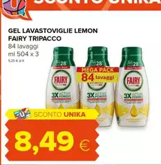Fairy - Gel Lavastoviglie Lemon Tripacco