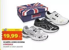Lonsdale - Scarpa Uomo/Donna