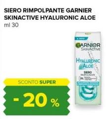 Garnier - Siero Rimpolpante Skinactive Hyaluronic Aloe