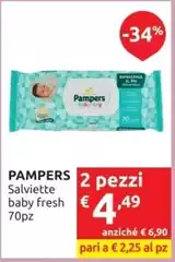 Pampers - Salviette Baby Fresh
