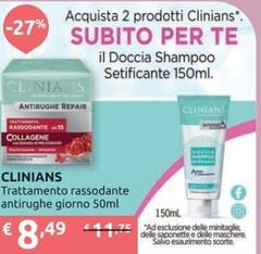 Clinians - Trattamento Rassodante Antirughe Giorno