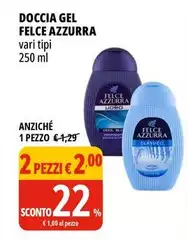 Felce Azzurra - Doccia Gel Felce Azzurra - Doccia Gel
