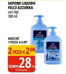 Felce Azzurra - Sapone Liquido Felce Azzurra - Sapone Liquido