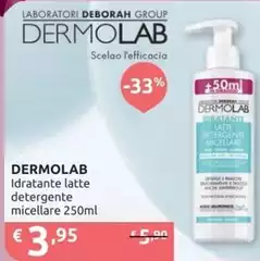 Deborah - Dermolab Idratante Latte Detergente Micellare