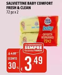 Fresh & Clean - Salviettine Baby Comfort