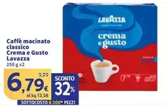 Lavazza - Caffè Macinato Classico Crema E Gusto